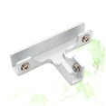 thumbnail image 3 of FUEENIRVA 1Set Silver Aluminium Alloy Glass Shelf Bracket for Display Shelves, 3 of 8