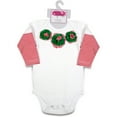 thumbnail image 4 of Pavilion Gift Company - Peppermint - Long Sleeve Onesie (6-9 Months), 4 of 5