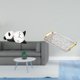 thumbnail image 2 of Moderno Y Bonito Reloj De Pared Con Forma De Panda Y Plato De Postre, Bandeja Para Mesa De Centro Con Asa Para Una Decoración Práctica Y Resistente Del Hogar, Sala De Estar, Comedor,, 2 of 8