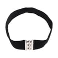 thumbnail image 1 of Cinturón de cintura ajustable estilo E de Bargains Únicos 1 Pc color negro, 1 of 5