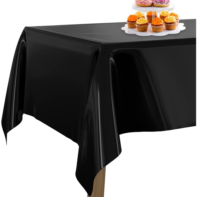 Seda pura satén color teñido mantel de mesa de alta densidad cerradura lateral teñido mantel celebración de boda restaurante hogar escritorio decoración negro Rojo Verde MX-0133495FYD