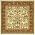 thumbnail image 2 of SAFAVIEH Lyndhurst Elizabeth Traditional Floral Area Rug, Ivory/Rust, 8' x 8' Square, 2 of 4