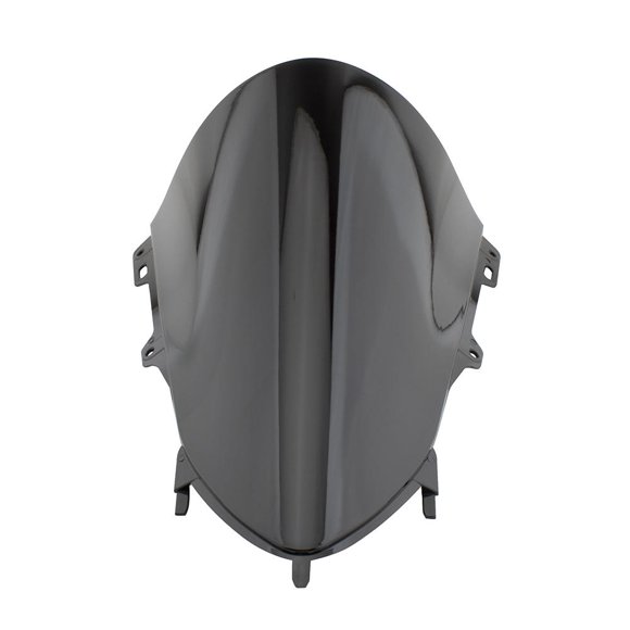Reemplazo profesional parabrisas para motocicleta, fácil instalación, accesorios para motocicleta, deflector resistente montaje frontal para Negro