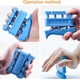 thumbnail image 2 of 3PCS Hand Grips Strengthener, Adjustable Finger Strength Trainer Lower Resistance Grip Exerciser (Black,Blue,Orange), 2 of 5