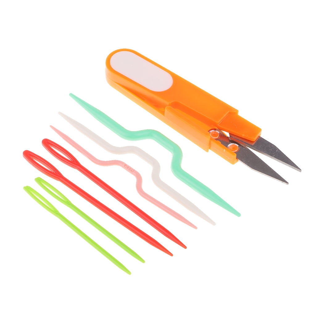 FVDPWYE 62pcs Crochet Hook Set with Yarn Knitting Needles Sewing Tools for DIY Craft
