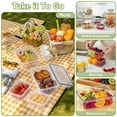 thumbnail image 6 of Soulgenix 55 Pcs Food Storage Containers with Lids, Reusable Meal Prep Containers for Kitchen Pantry Storage, Airtight Leakproof & BPA-Free, Freezer, Microwave & Dishwasher Safe, 6 of 7