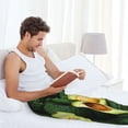 thumbnail image 6 of Picia Fresh Avocados Mens Soft Woven Cotton Elastic Waistband Sleep Pajama Pant Lounge Sleep Pant With Pockets And Drawstring-XX-Large, 6 of 9