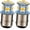 Warm White, variant on Ruiandsion 1157 LED Bulb BAY15D White Car Stop Tail Brake Reverse Rear Lights High/Low Beam Bulb 6V 2pcs