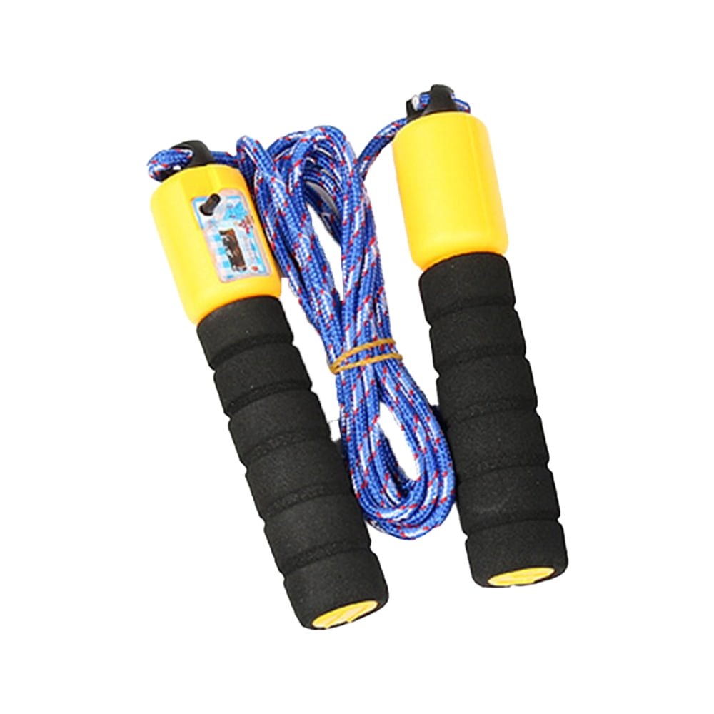 Hopping Rope Jumping Rope with Foam Handle/ with Counter, Aerobic Exercise, Speed ...