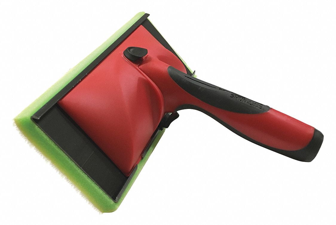 Shur-Line Paint Pad,3-3/4 in. L x 9 in. W,Red/Blk 2006684