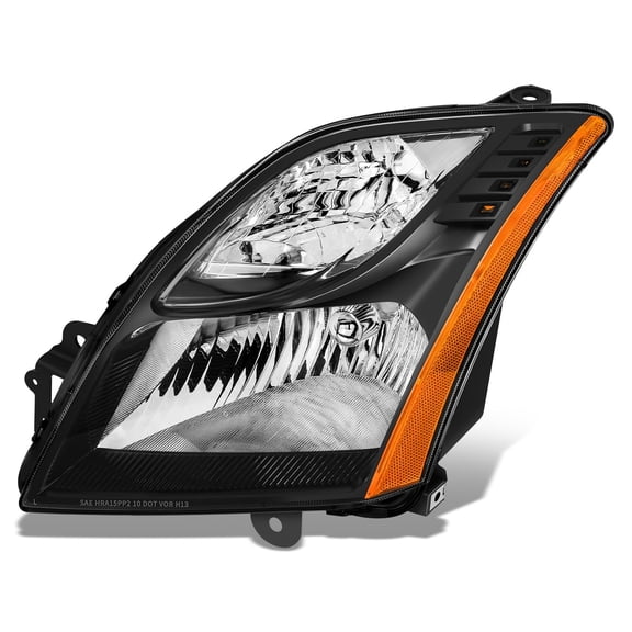 DNA Motoring Driver Left Side Headlight for 10-12 Nissan Sentra SR SE-R Spec V