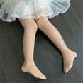 thumbnail image 2 of Girls' Sparkly Fishnet Tights with Rhinestone High Waist Tights Glitter Leggings Stocking Holiday Party Xmas Decoration 12-15 Years, 2 of 3