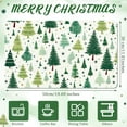 thumbnail image 2 of Christmas Tree Dish Drying Mat for Kitchen Counter 12x20 Inch Christmas Coffee Bar Mat Small Absorbent Holiday Dish Drainer Pad for Winter Kitchen Decor, 2 of 6
