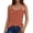 C-Orange, variant on Womens Tank Tops Sleeveess Solid Color Backless Loose Suspender Vest Top Trend Tops 2Xl Orange