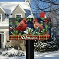 thumbnail image 2 of Briarwood Lane Cardinal and Holly Mailbox Cover, 2 of 3