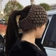 thumbnail image 5 of Banda para el cabello de lana tejida a mano para otoño e invierno, gorro de lana con protección para los oídos, banda para el cabello de ala ancha, accesorios para el cabello, tocado para, 5 of 6