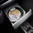 thumbnail image 3 of RYLABLUE Golden Leaves Marble Set of 4 Car Coaster for Drinks, Absorbent Ceramic Stone Coasters Cup Mat with Cork Base for Home Kitchen Room Coffee Table Bar Decor, 3 of 5