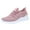 Pink, variant on Leey-World Womens Running Shoes Women's Platform Casual Lace-Up Sneakers, Medium Width Women Running Shoes(Black,8.5)