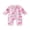 Pink, variant on Cjfdfy Newborn Baby Girls Halloween Pajamas Long Sleeve Cartoon Print Fur Trim Toddler Loungewear Cute Ghost Letters Print Pajamas Closure Sleepwear