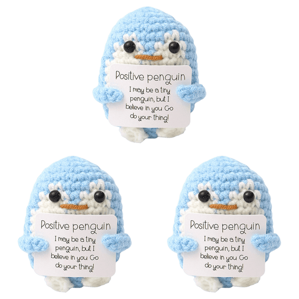 Pingüino Positivo Pingüino De Apoyo Emocional Juguete Pingüi