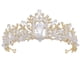 thumbnail image 1 of corona de cristal para novia con diamantes de imitación (diamante blanco), 1 of 5