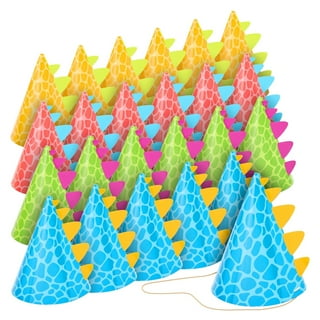 Big Dot Of Happiness Daisy Party Hats - Set Of 8 Standard Size Cone Birthday Hats For Adults