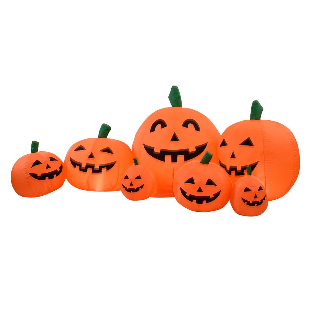2.3M Halloween Inflatable Pumpkin Home Decor Lawn Party Outdoor Props Toys 