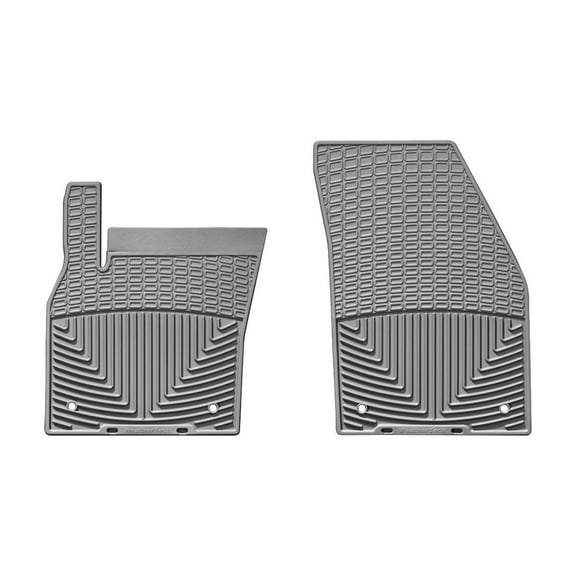 WeatherTech All-Weather Floor Mats compatible with Volvo S40, C30, C70, V50 - 1st Row (Driver & Passenger), Grey