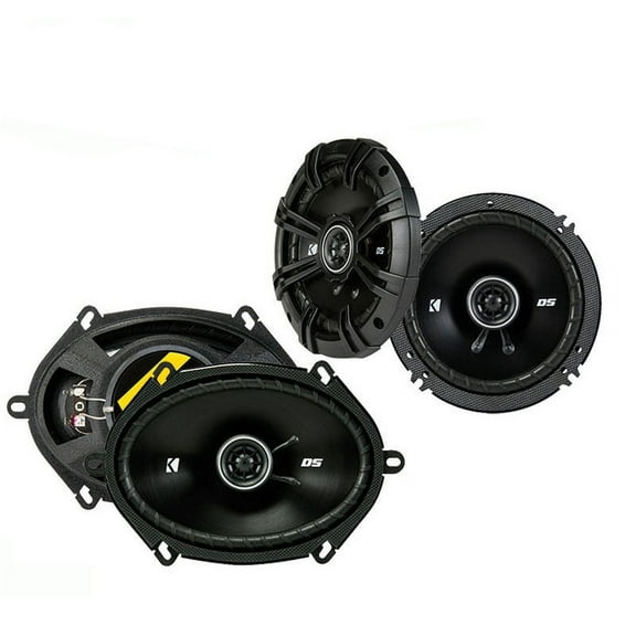 Fits Ford Bronco II 1989-1990 Factory Speaker Upgrade Kicker DSC65 DSC68 Package