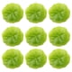 thumbnail image 1 of BRIGHTFUFU 30pcs 6CM simulan las hojas de loto Ornamento del paisaje en miniatura Decoración de la piscina flotante Plantas de agua Acuario decorativo Estanque de peces Paisaje Hojas de loto (verde), 1 of 7