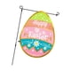 thumbnail image 4 of Bandera de huevo de Pascua para jardín, doble cara, lavable, resistente a la intemperie, 16,5x12 pulgadas para decoración al aire libre, 4 of 8
