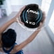 thumbnail image 3 of Kit 2 Balones Medicinales de 4 kg Negro Muuk Fitness, 3 of 6