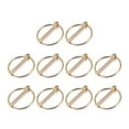 thumbnail image 5 of Uxcell Linch Pin with Ring 6mm x 45mm Trailer Pins Assortment Kit for Boat Kayak Canoe Trailer Trolley  10Pcs, 5 of 5