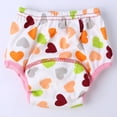thumbnail image 2 of Cartoon Print Baby Diapers, Waterproof Reusable Baby Training Pants, Infant Cotton Panties Underwear Nappy Washable Cloth Diapers, 2 of 6