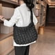thumbnail image 1 of Quilted Puffy Tote Bag For Women Lightweight Shoulder Bag, 1 of 3