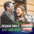 thumbnail image 4 of Dos juegos de dentaduras postizas, prótesis de mandíbula superior e inferior, naturales y cómodas, protegen los dientes y restauran una sonrisa segura., 4 of 5