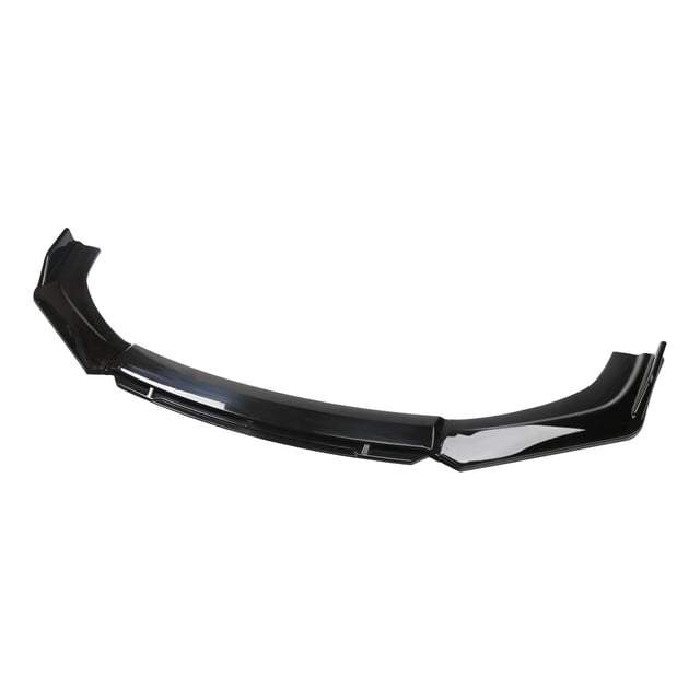 3x Universal Car parachoques delantero labio cuerpo Kit accesorio piezas automotrices reemplazo Suvs Splitter Spoiler Premium difusor cubierta , negro