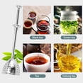 thumbnail image 3 of Yuarrent Infusor de té colador ajustable mango filtro multifuncional café hierbas Gadgets hogar restaurante café Teteras, 3 of 6