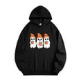 thumbnail image 2 of Men's Hoodies Trendy Cute Ghost Casual Hooded Drawstring Pullover Sweatshirts 100% Cotton Hoodie with Pocket S, 2 of 7