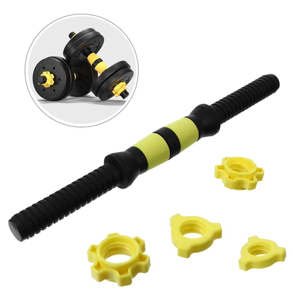 unbranded 1Ud Barra De Extensión Para Mancuernas Con Mejorado Fricción Y Material ABS Amarillo
