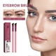 thumbnail image 3 of EELHOE Ultra-fine Eyebrow Brush Eyebrow Shaping Brushes Precision Makeup Tool for Natural and Smudge, 3 of 5