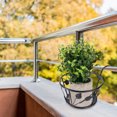 thumbnail image 4 of unbranded 1Ud Soporte Colgante De Hierro Para Plantas Con Para Barandilla, 4 of 6