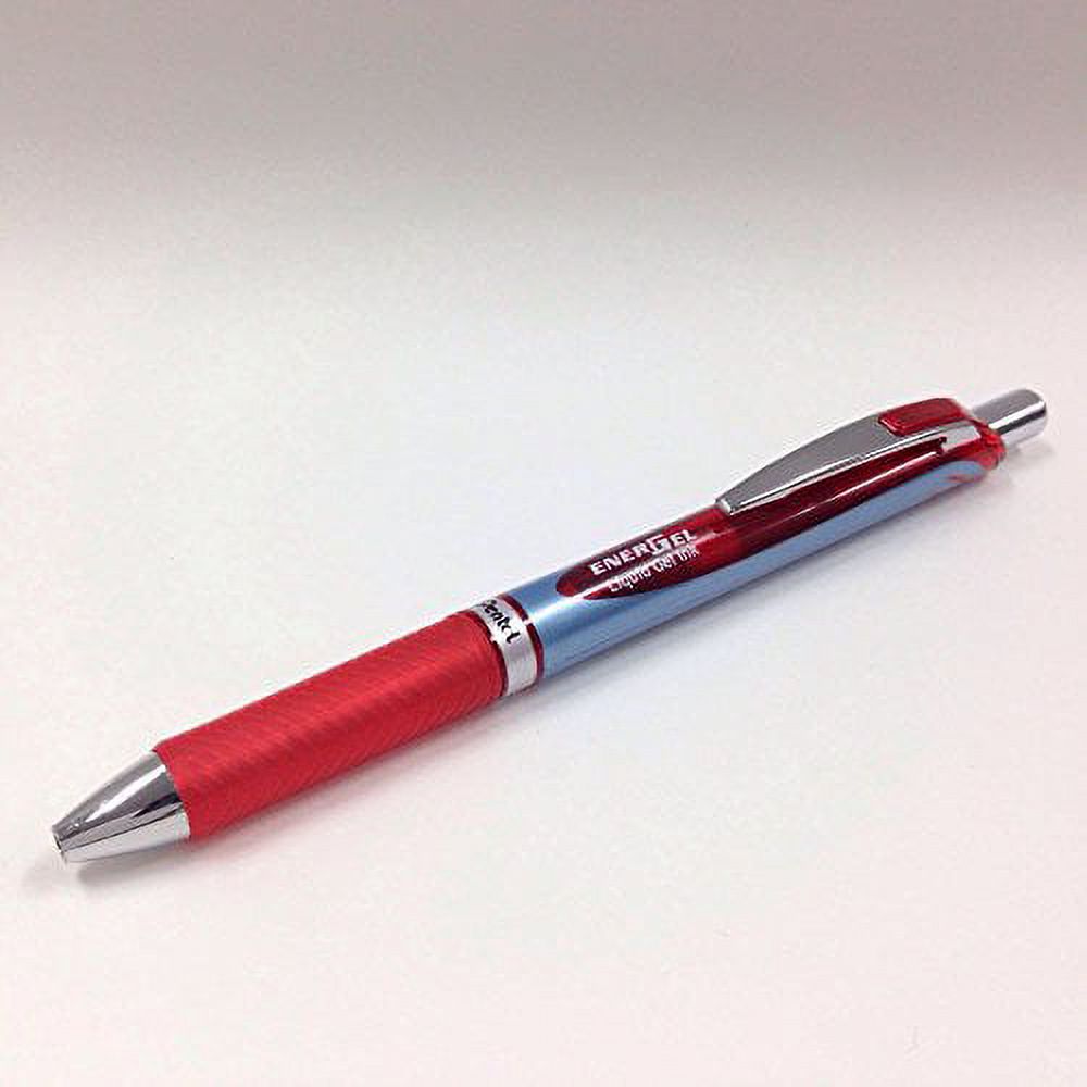 Pentel ballpoint pen Enajeru BLN75-B 10-pack red