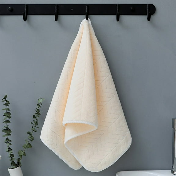 Bath Towels QTOCIO Soft Linen Towel 1 Washcloth Towels for Bathroom Towel Set for Adults-Highly Absorbent And Towel Set