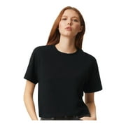 American Apparel - Women's Fine Jersey Boxy Tee - 102 - White - Size: S
