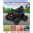 thumbnail image 3 of EastVita 24V 4x4 Ride On Toy for Big Kids, 4x85W 6MPH Ride On UTV Car w/Parent Remote, 16'' Wide Seat, Music, Horn, Metal Frame, 4 Shock Absorbers, Battery Powered Electric Cars for, 3 of 7