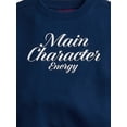 thumbnail image 3 of Weekend Academy Girls Fleece Sweatshirt, Sizes 4-18, 3 of 3