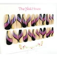 thumbnail image 3 of Night Life Coffin Press-On Nails By The Nail House NH - 24 Pieces, 3 of 3