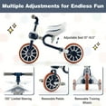 thumbnail image 5 of Costway 4 in 1 Kids Tricycles with  Push Handle & Training Wheels Baby Balance Bike Navy, 5 of 10