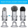thumbnail image 4 of VONKY Fluffy Microphone Covers Furry Mic Headset Shatter-resistant Windscreen Thicken Widely-applicable for Protection, 4 of 5